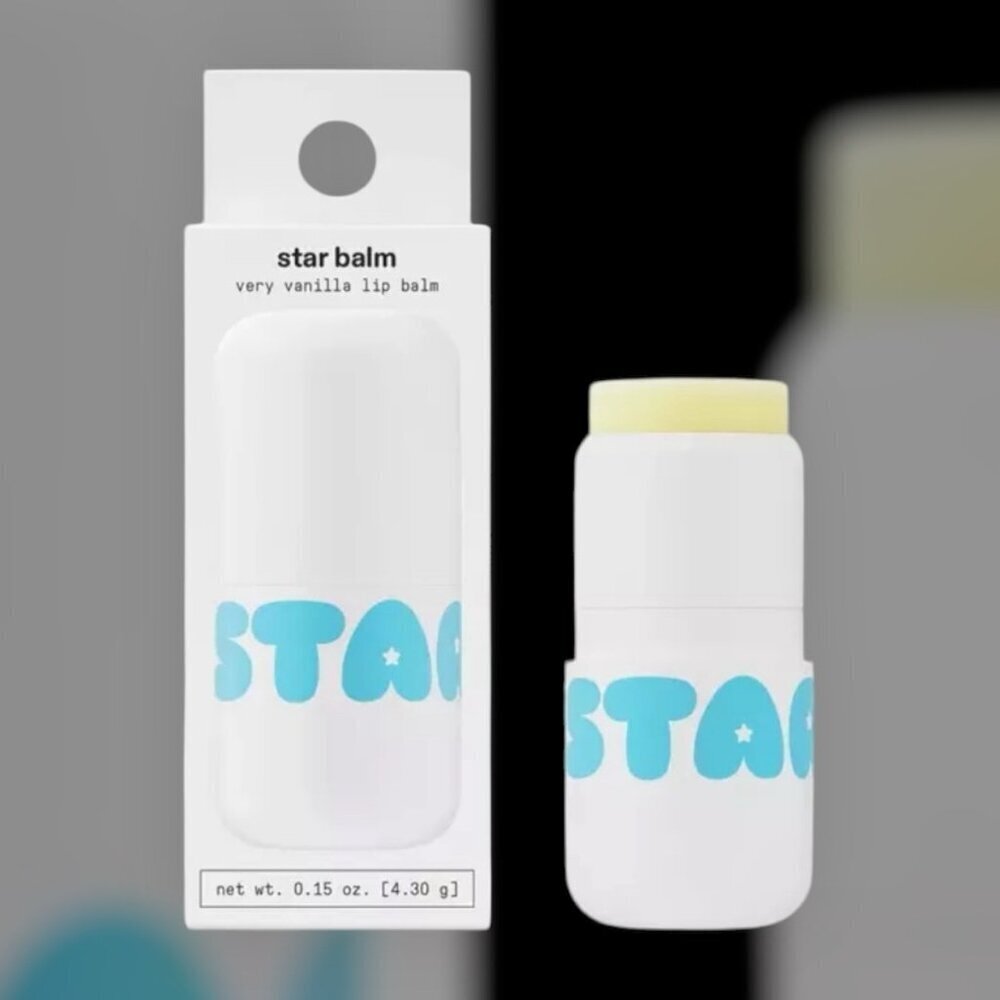 Starface Star Balm Very Vanilla Lip Balm 0.15 oz New